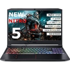 Acer Nitro 5 Intel Core i7 10750H 32GB 1TB SSD GTX1660Ti Freedos 15.6'' FHD NH.Q7PEY.003