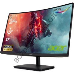Acer Nitro ED270X 27” 240Hz 1ms (HDMI+Display) Adaptive-Sync Full HD Curved Monitör UM.HE0EE.X01