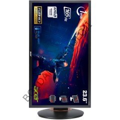 Acer XF240QS 23.6'' 165Hz 1ms (HDMI+Display) FreeSync Full HD Pivot Oyuncu Monitör UM.UX0EE.S01