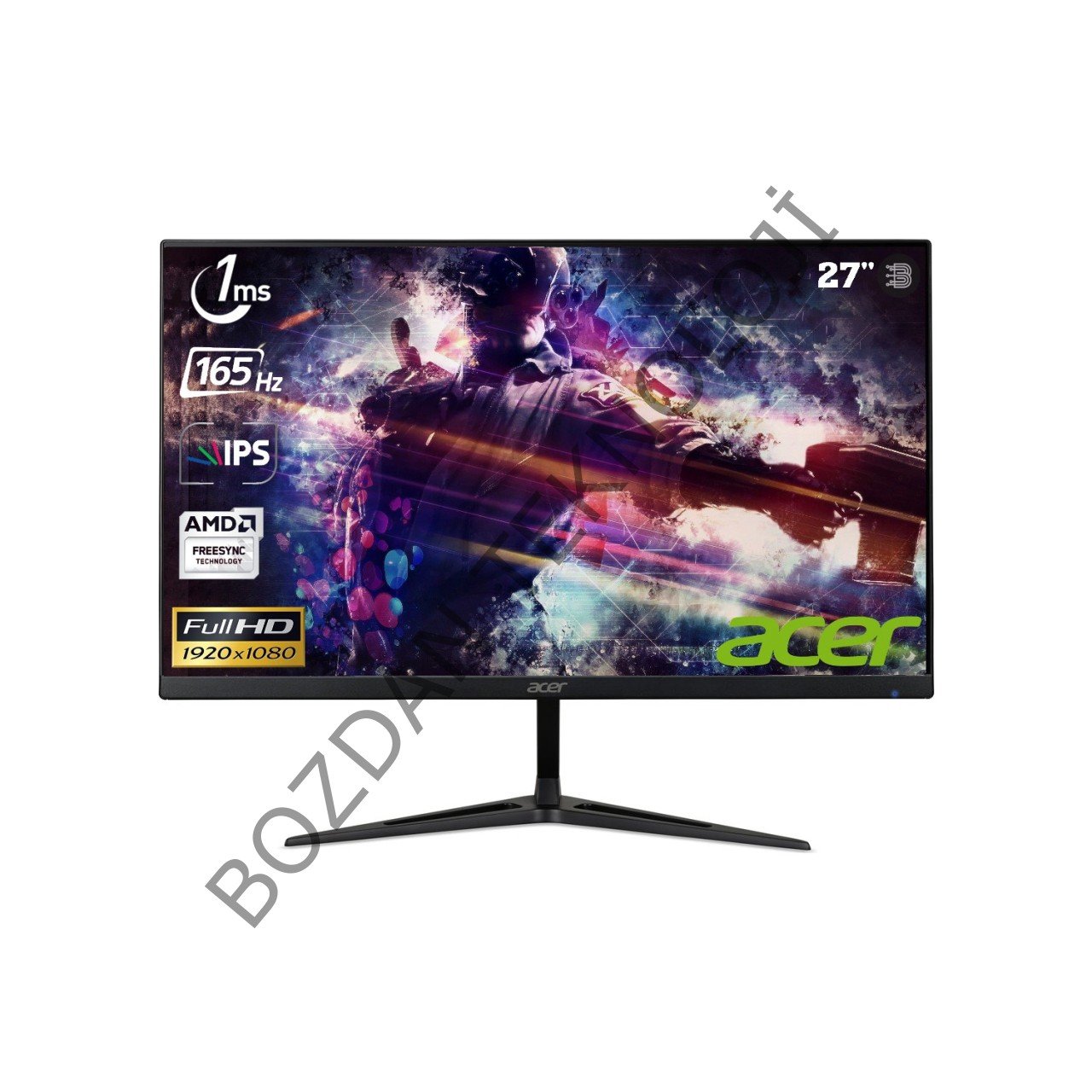 Acer Nıtro RG271P 27'' 165Hz 1ms (2xHDMI+Display) FreeSync Full HD IPS LED Monitör UM.HR1EE.P01