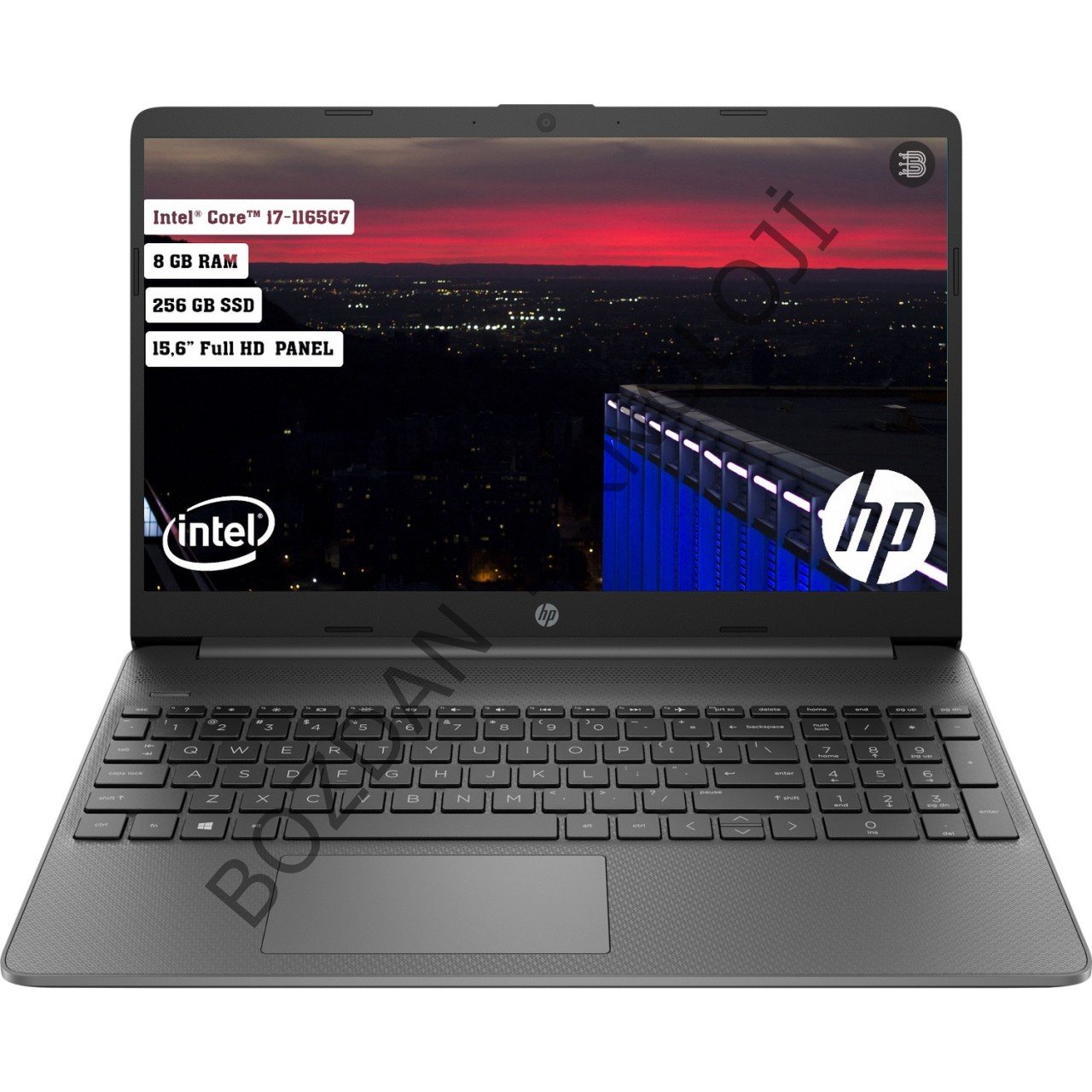 HP 15S-FQ2018NT Intel Core i7 1165G7 8GB 256GB SSD Freedos 15.6'' FHD Taşınabilir Bilgisayar 2N2L9EA
