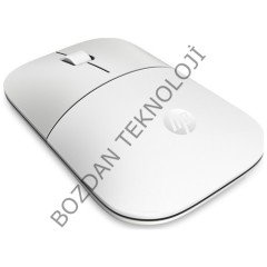 HP Z3700 Kablosuz Ince & Sessiz Mouse - Beyaz & Gümüş 171D8AA
