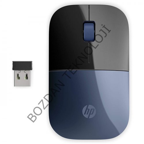 Hp Z3700 Kablosuz Mouse Siyah - Mavi 7UH88AA