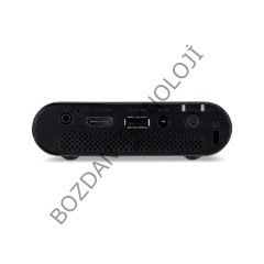 Acer C200 LED WVGA HDMI/MHL Mini Ops. Kablosuz Bataryalı Projeksiyon Cihazı MR.JQC11.001