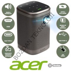 Acer Aopen AV10 150 Lm + 700 Lm (Led) Fwvga HDMI + USB Projeksiyon Cihazı MR.JT511.001