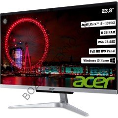 Acer Aspire C24-963 Intel Core I5 1035G1 8gb 256GB SSD Windows 10 Home 23.8'' FHD IPS All In One Bilgisayar DQ.BEREM.001