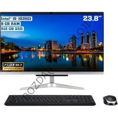 Acer Aspire C24-963 Intel Core i5 1035G1 8GB 512GB SSD Freedos 23.8'' FHD All In One Bilgisayar DQ.BEREM.003