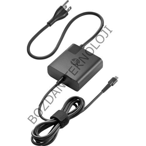 HP USB-C Seyahat Güç Adaptörü 65 W X7W50AA