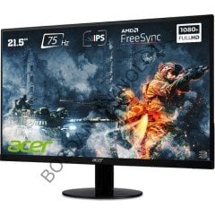 Acer SA220QAbi 21.5'' 75Hz 4ms (VGA+HDMI) FreeSync Full HD IPS Monitör UM.WS0EE.A01