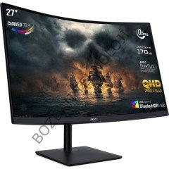 Acer Nitro XZ273UP 27” 170Hz 0.5ms (Hdmı+Display) Freesync Premium Full Hd Qhd Curved Monitör UM.HX3EE.P25