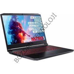 Acer Nitro 5 Intel Core i5 10300H 16GB 512GB SSD GTX1650Ti Freedos 15.6'' FHD Taşınabilir Bilgisayar NH.Q7JEY.001