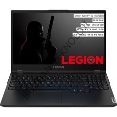 Lenovo Legion 5 Intel Core I7 10750H 16GB 1tb + 256GB SSD RTX2060 Freedos 15.6'' Fhd Taşınabilir Bilgisayar 81Y600NTTX