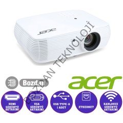 Acer P5530i 4000 ANSI lümen 1920x1080 Full HD 3D DLP Projeksiyon Cihazı MR.JQN11.001