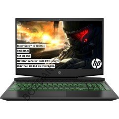 HP Pavilion 15-DK1032NT Intel Core i510300H 8GB 512GB SSD GTX 1650TI Freedos 15.6'' FHD Taşınabilir Bilgisayar 3Y5L6EA
