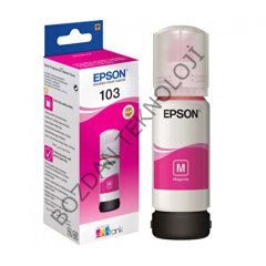 Orijinal Epson 103 EcoTank 65 ml 4 Renk Kutulu Black , Cyan , Magenta , Yellow Mürekkep Seti