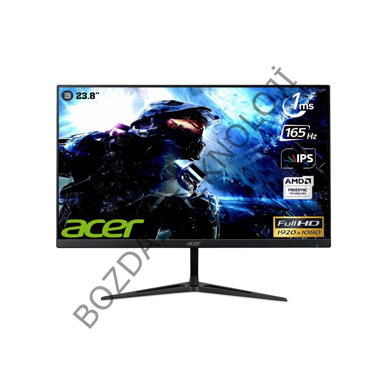 Acer Nıtro RG241YP 23.8'' 165Hz 1ms (2xHDMI+Display) FreeSync Full HD IPS LED Monitör UM.QR1EE.P01