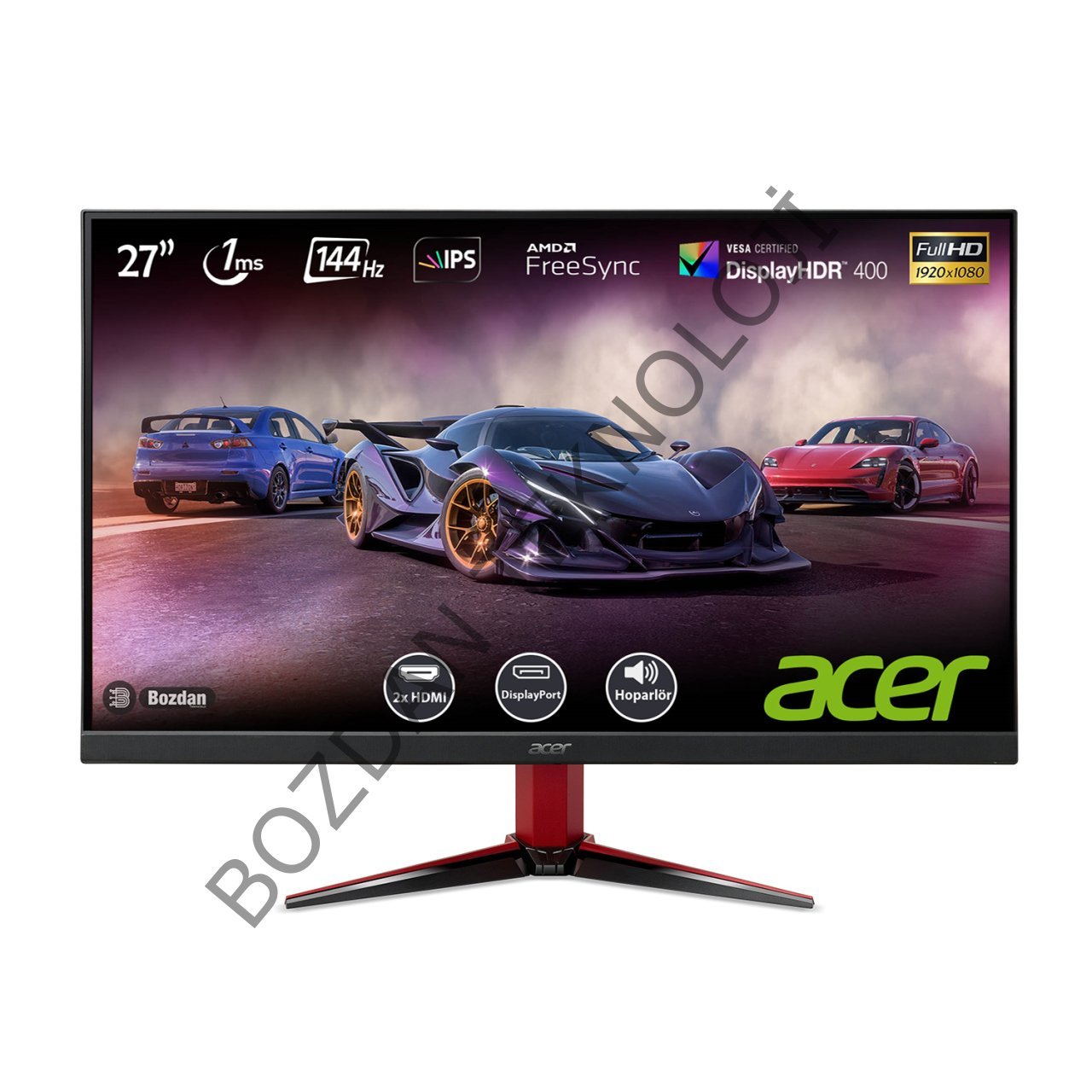 Acer Nitro VG271P 27'' 144Hz 1ms (2xHDMI+Display) FreeSync Full HD IPS LED Gaming Monitör UM.HV1EE.P04