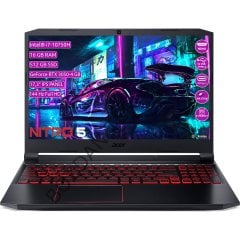 Acer Nitro 5 Intel Core i7 10750H 16GB 512GB SSD Rtx 3050-4 GB Freedos 17.3'' FHD 144 Hz Taşınabilir Bilgisayar NH.QDVEY.003