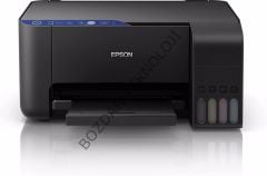 Epson Ecotank L3151 Renkli Tanklı Yazıcı Baskı-Tarama- Kopya - ( Usb, Wifi, Wi-Fi Direct ) + ORİJİNAL EPSON 4 x 65 ml + 1 Mürekkep C11CG86406