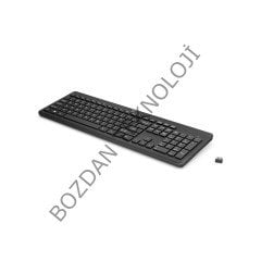 HP 230 Türkçe Kablosuz Klavye Siyah 3L1E7AA