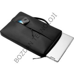 HP 14'' Üstten Kulplu Yandan Fermuarlı İnce Spor Notebook Çantası - 14V32AA