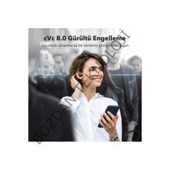 TaoTronics Soundliberty 97 Şarj Kılıflı Bluetooth Kulaklık cVc 8.0 Gürültü Engelleme aptX IPX8 TT-BH097
