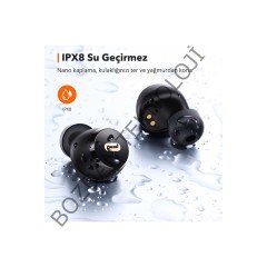 TaoTronics Soundliberty 97 Şarj Kılıflı Bluetooth Kulaklık cVc 8.0 Gürültü Engelleme aptX IPX8 TT-BH097