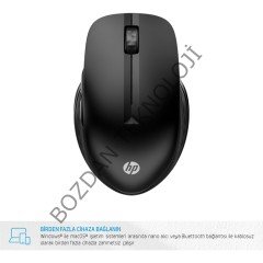 Hp 430 Çoklu Cihaz Bağlantılı Bluetooth Mouse 3B4Q2AA