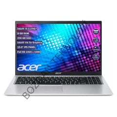 Acer Aspire 3 A315-58 i5-1135G7 8 GB 256 GB SSD Freedos 15,6'' FHD IPS Taşınabilir Bilgisayar NX.ADDEY.004