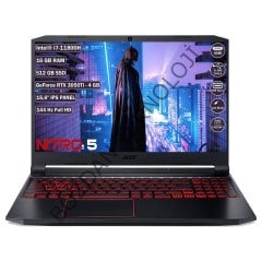 Acer Nitro 5 AN515-57 Intel Core i7 11800H 16 GB 512 GB SSD RTX 3050TI 4 GB Freedos 15.6'' Taşınabilir Bilgisayar NH.QESEY.002
