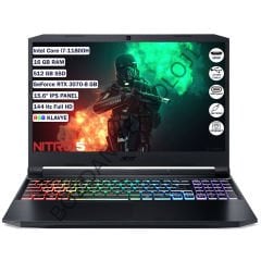 Acer Nitro 5 AN515-57 Intel Core i7 11800H 16 GB 512 GB SSD Rtx 3070 8 GB Freedos 15.6'' Fhd Taşınabilir Bilgisayar NH.QFGEY.002
