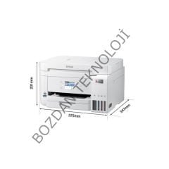 Epson EcoTank L6276 Renkli Tanklı Yazıcı Baskı-Tarama- Kopya (USB, Ethernet, WiFi, Wi-Fi Direct) + ORİJİNAL EPSON Mürekkep C11CJ61406