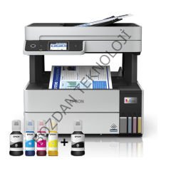 Epson EcoTank L6490 Renkli Tanklı Yazıcı Baskı-Tarama- Kopya-Faks (USB, Ethernet, WiFi, Wi-Fi Direct) + ORİJİNAL EPSON Mürekkep C11CJ88404