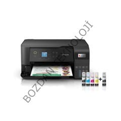 Epson Ecotank L3560 Renkli Tanklı Yazıcı Baskı-Tarama- Kopya - ( Usb, Wifi, Wi-Fi Direct ) + ORİJİNAL EPSON 4 x 65 ml + 1 ekstra siyah Mürekkep C11CK58404