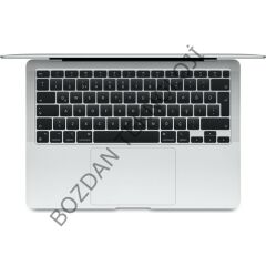 Apple MacBook Air M1 Çip 8GB 256GB SSD macOS 13'' QHD Taşınabilir Bilgisayar Gümüş MGN93TU/A