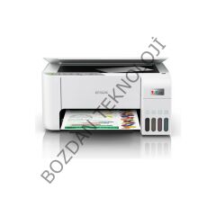 Epson EcoTank L3256 Renkli Tanklı Yazıcı Baskı-Tarama- Kopya - (USB, WiFi, Wi-Fi Direct) + ORİJİNAL EPSON Mürekkep C11CJ67411
