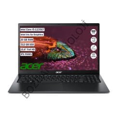 Acer Extensa EX215-54 İntel Core i5 1135G7 20 GB 512 GB SSD Freedos 15.6'' FHD Taşınabilir Bilgisayar NX.EGJEY.005+205