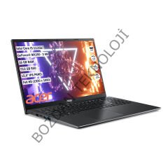 Acer Extensa EX215-54G Intel Core i5 1135G7 16 GB 512 GB SSD MX350 2 GB Freedos 15.6'' Fhd Taşınabilir Bilgisayar NX.EGHEY.003+165