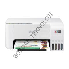 Epson EcoTank L3256 Renkli Tanklı Yazıcı Baskı-Tarama- Kopya - (USB, WiFi, Wi-Fi Direct) + ORİJİNAL EPSON Mürekkep + Copier Bond A4 Fotokopi kağıdı C11CJ67411+A4