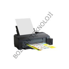 Epson L1300 ITS Renkli A3+ Mürekkep Tanklı Yazıcı Orijinal Epson Mürekkep 4 x 70 ml + 1 Ekstra Siyah Mürekkep  C11CD81403