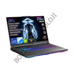 Asus Rog Strix G16 Intel Core i7 13650HX 16 GB 1 TB SSD Rtx 4080 12 GB Windows 11 Home 16'' WUXGA Taşınabilir Bilgisayar G614JZ-N3006W
