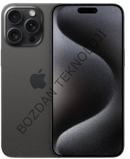 Apple İPhone 15 Pro Max 256 GB Siyah Titanyum MU773TU/A