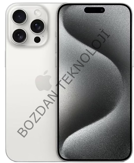 Apple İPhone 15 Pro Max 256 GB Beyaz Titanyum MU783TU/A