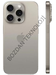 Apple İPhone 15 PRO NATURAL 128GB-TUR MTUX3TU/A