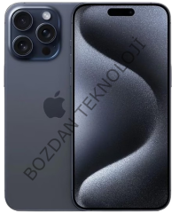 Apple İPhone 15 Pro Max 512 GB Mavi Titanyum MU7F3TU/A