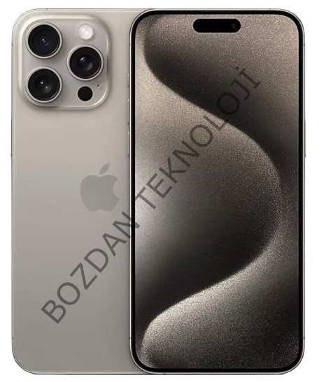 Apple İPhone 15 PRO MAX 512 GB NATURAL MU7E3TU/A