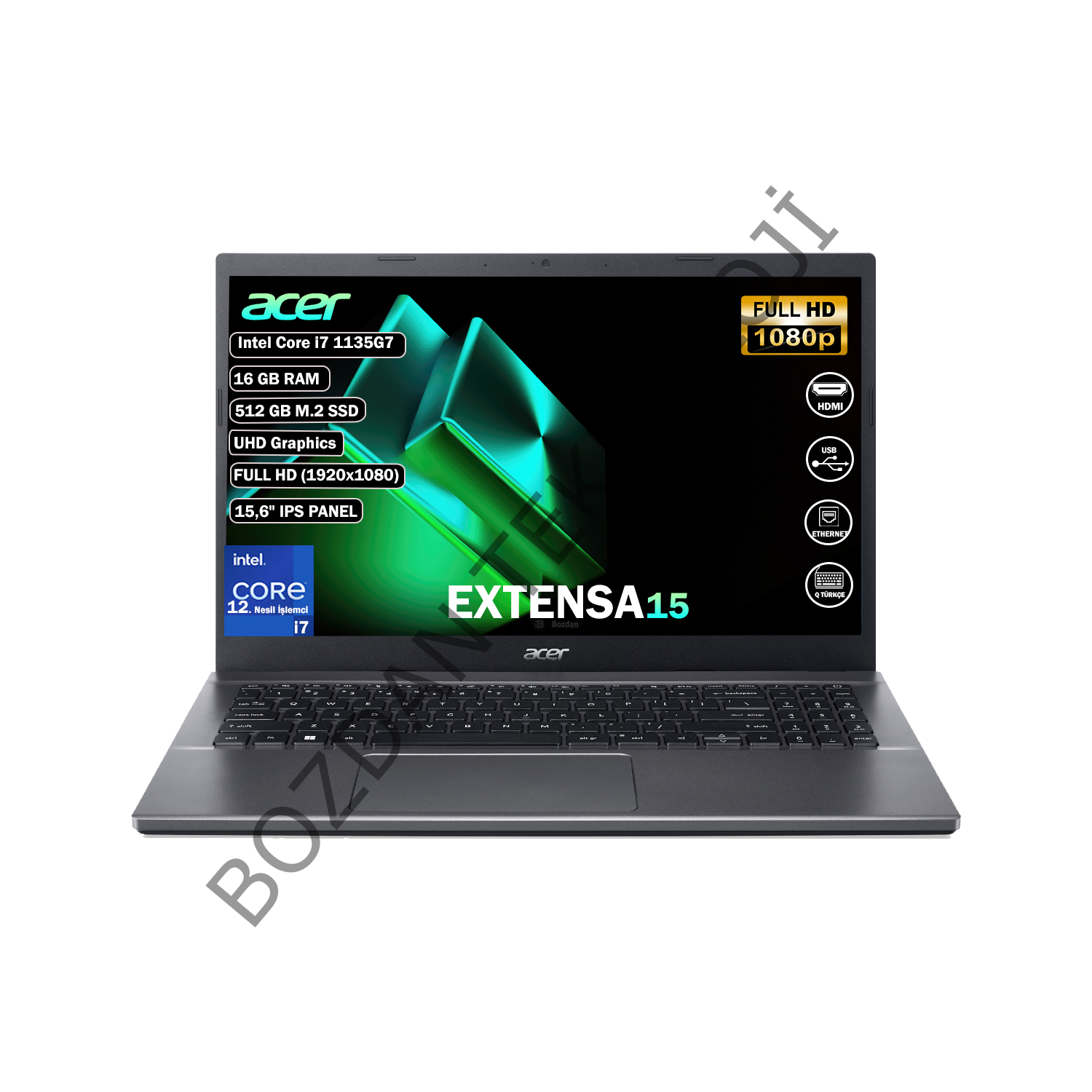 Acer Extensa 215-55 i7-1255U 16 GB 512 GB SSD 15.6'' Full HD IPS FREEDOS NX.EGYEY.004