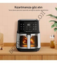 TT-AF011 5 Litre 8 İşlevli Camlı AIRFRYER