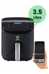 WiamiAir Fryer 3.5 Litre Siyah Akıllı Fritöz