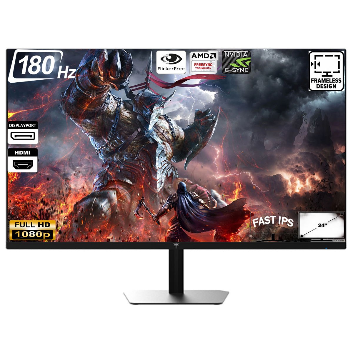 KTC H25T7 24.5'' 180 Hz (HDMI + Dısplay Port ) 1920×1080 Freesync Full HD Fast IPS Flat Monitör
